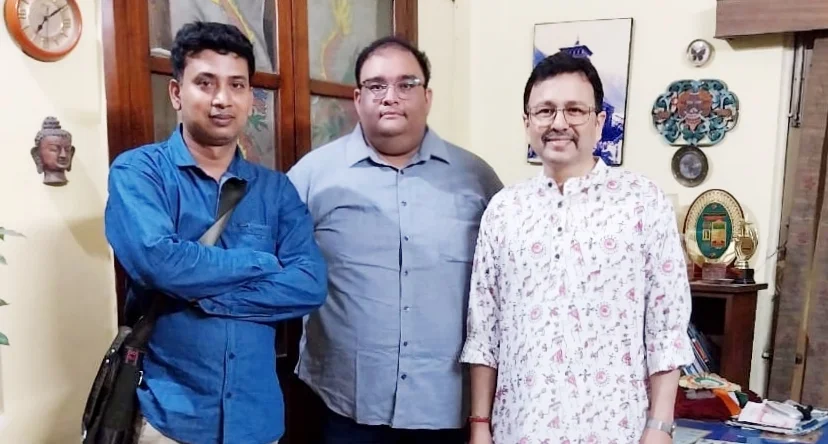 পল্লিকবির কলকাতার বাড়িতে 'কুমুদ সাহিত্য মেলা কমিটি'