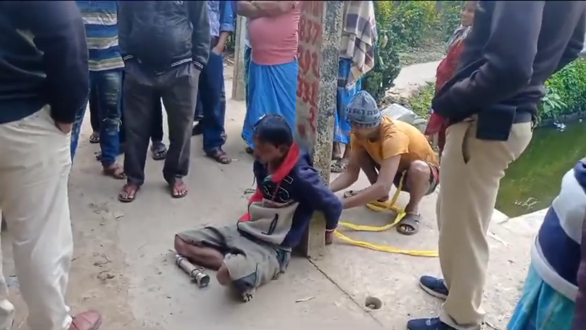 ফের চুরি জগৎবল্লভপুরে, ধৃতকে বেঁধে মারধর