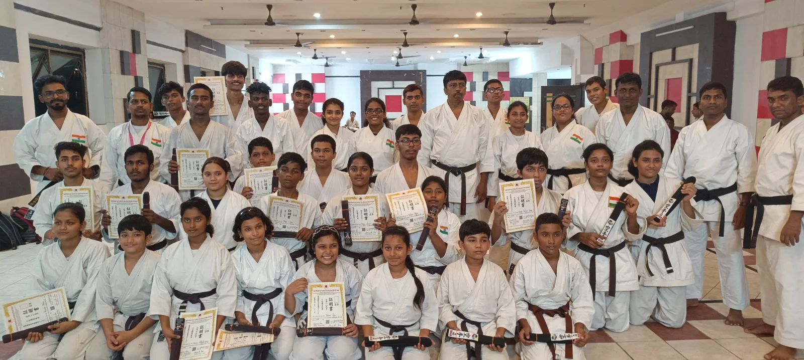 নিউটাউনে ক্যারাটে প্রতিযোগিতা