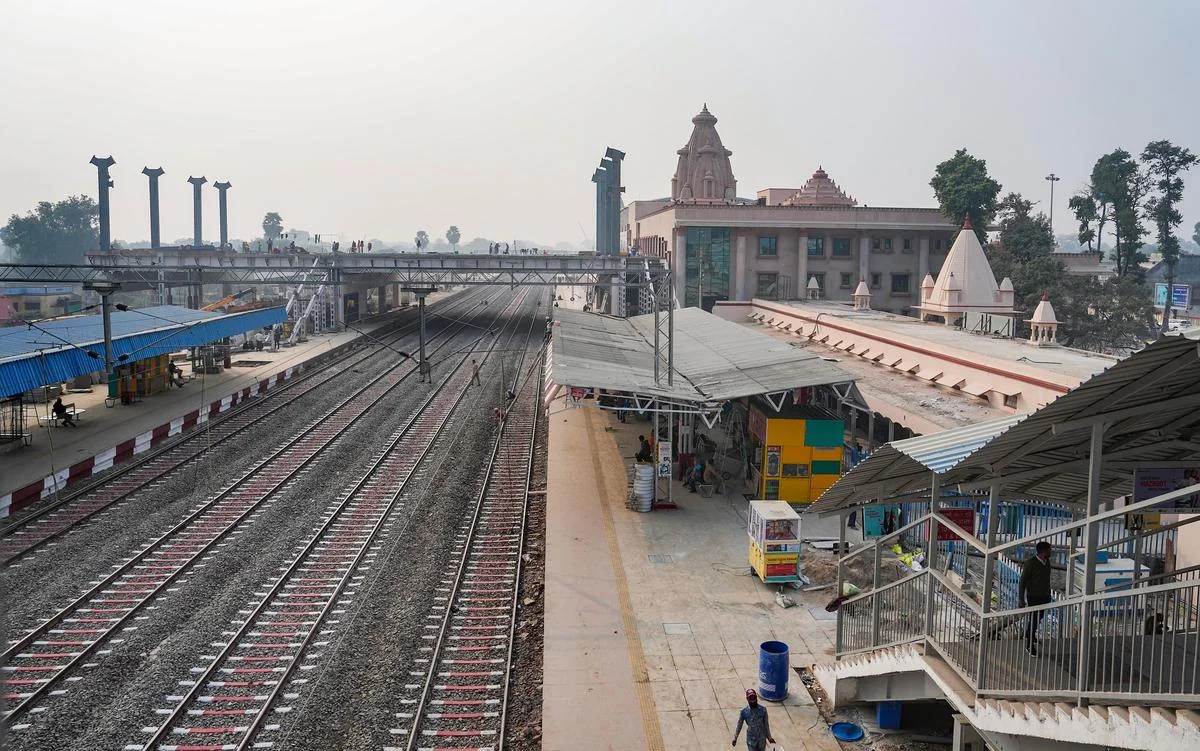 রাম মন্দির উদ্বোধনের আগেই রাতারাতি পরিবর্তন, স্টেশনের নাম বদলে হল 'অযোধ্যা ধাম জংশন'
