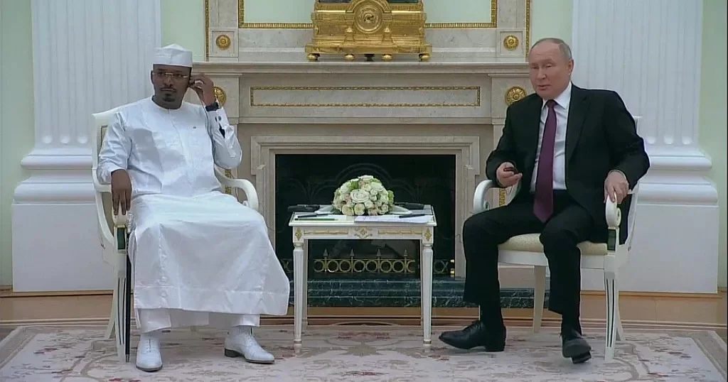 মস্কোয় চাদের নেতার  সঙ্গে সাক্ষাৎ পুতিনের