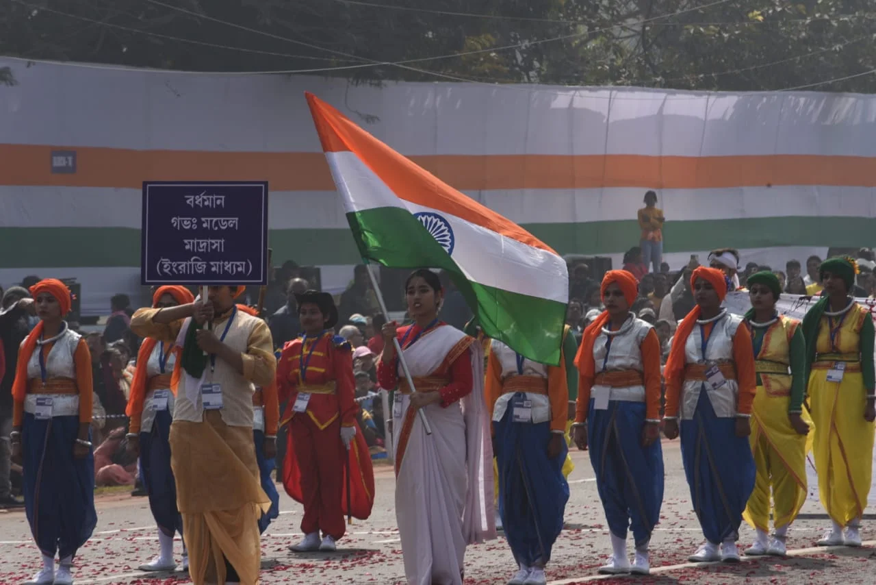 প্রজাতন্ত্র দিবসে বৈচিত্র্যময় রেড রোড, চতুর্দিকে ভারতীয় সংস্কৃতির সমাহার