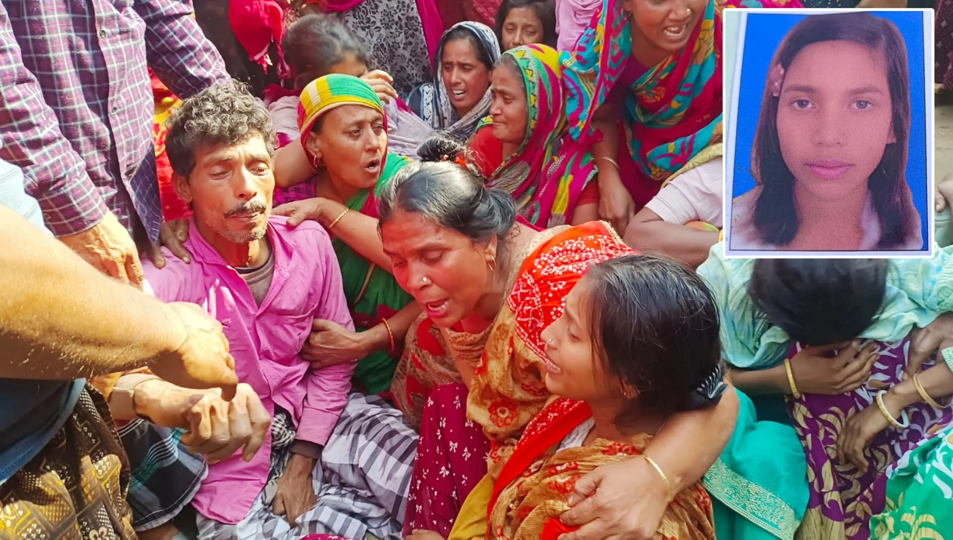 নিখোঁজ অষ্টম শ্রেণির ছাত্রী, অবশেষে সরিষার খেত থেকে ক্ষতবিক্ষত দেহ উদ্ধার