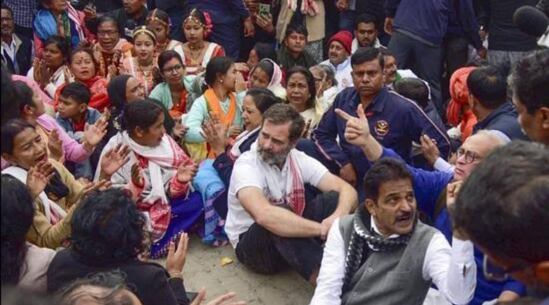 রাহুলের ন্যায় যাত্রায় পুলিশি বাধা, লাঠি চার্জ অসম পুলিশের