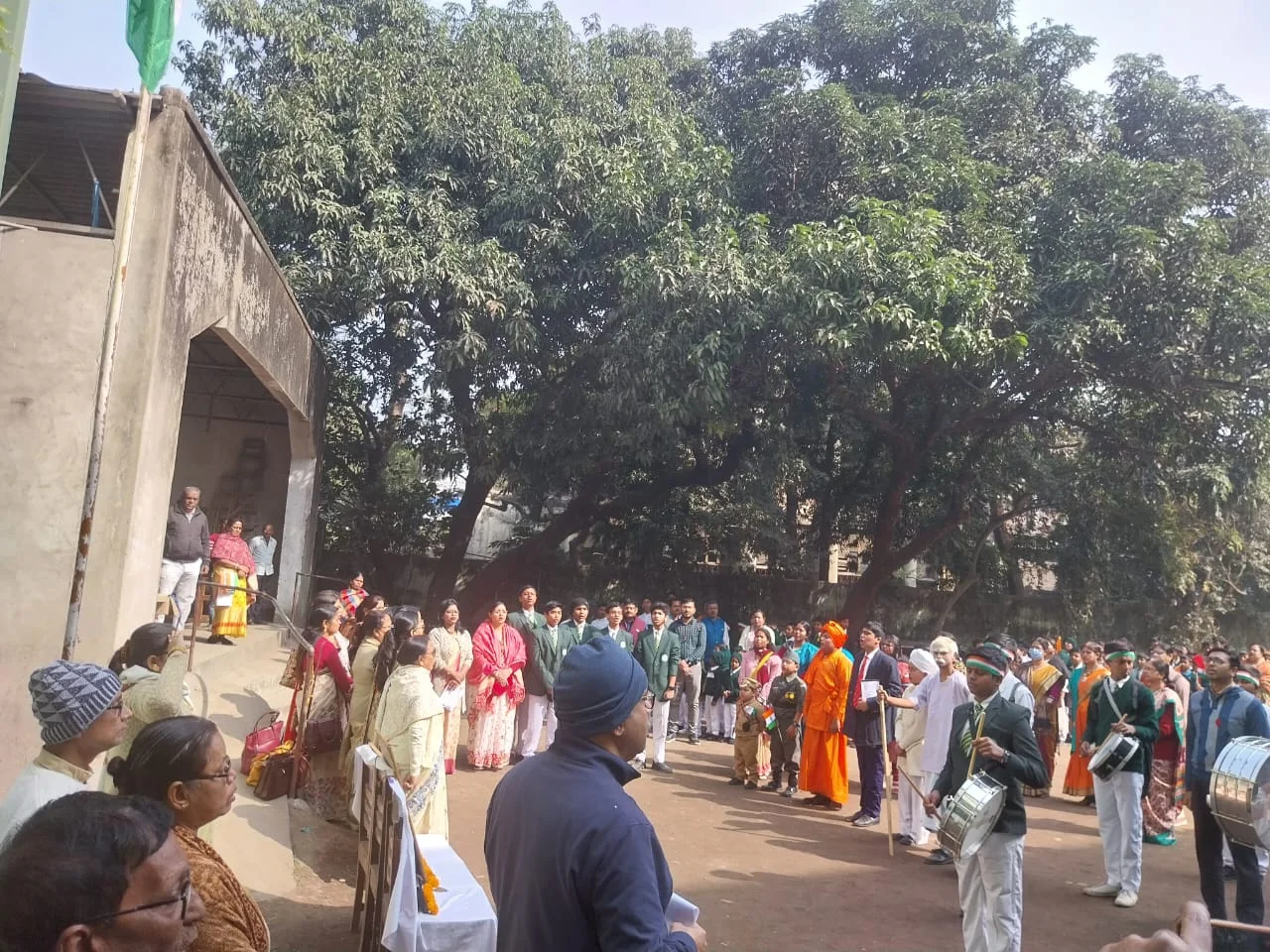 মহাসমারোহে টাকি বয়েজ স্কুলের প্রজাতন্ত্র দিবস