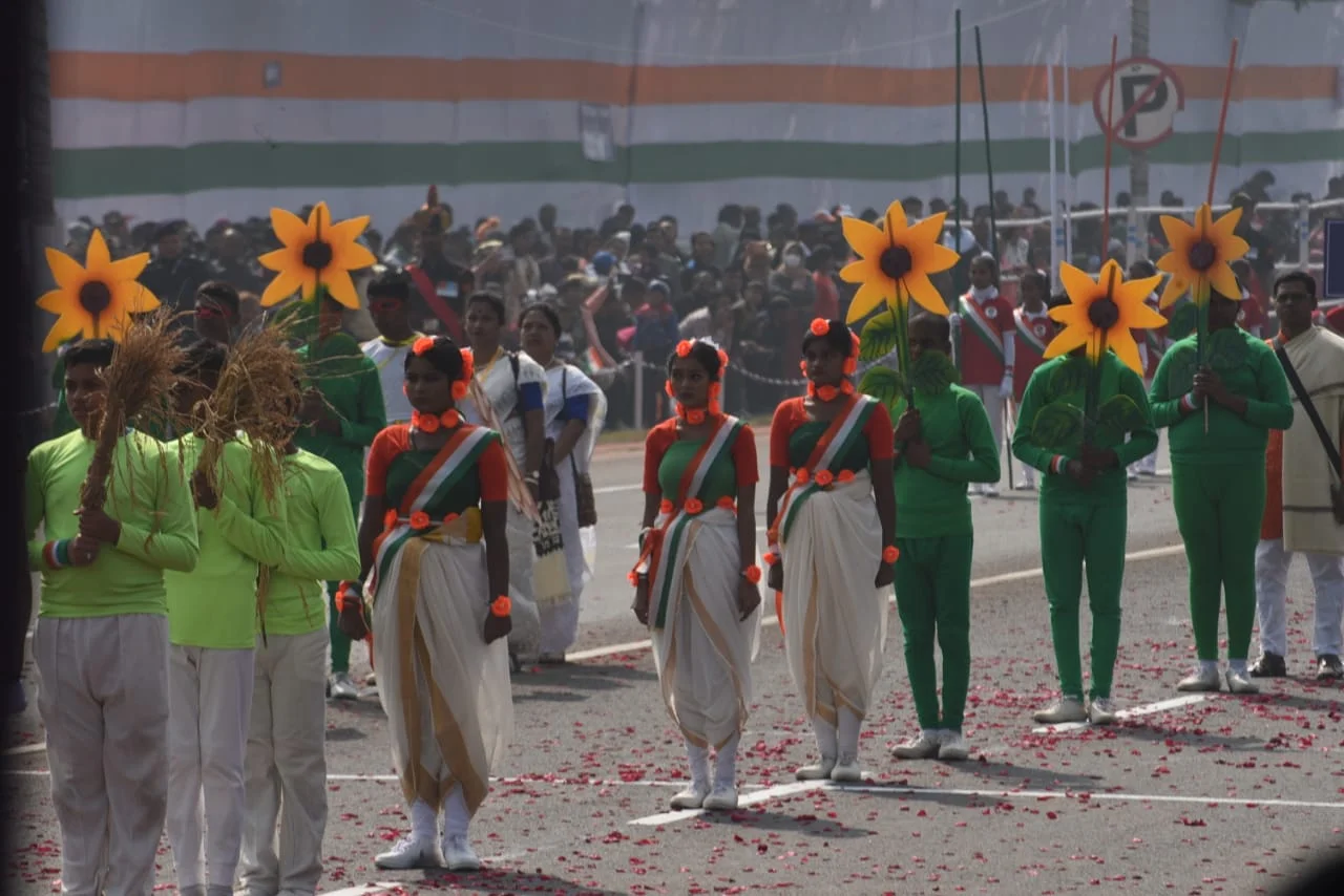 প্রজাতন্ত্র দিবসে বৈচিত্র্যময় রেড রোড, চতুর্দিকে ভারতীয় সংস্কৃতির সমাহার