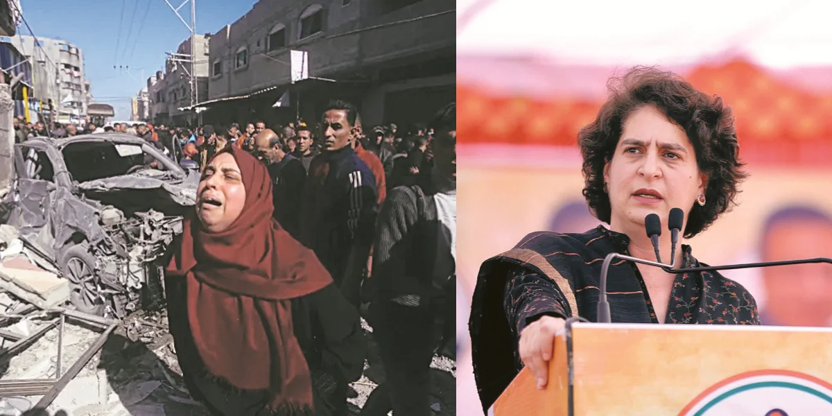 গাজায় বিপন্ন মানবতা, এক্স হ্যান্ডেলে সাহসী বক্তব্য প্রিয়াঙ্কার