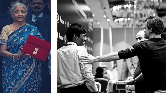 নির্মলার বাজেট ভাষণে প্রজ্ঞা-কার্লসেন