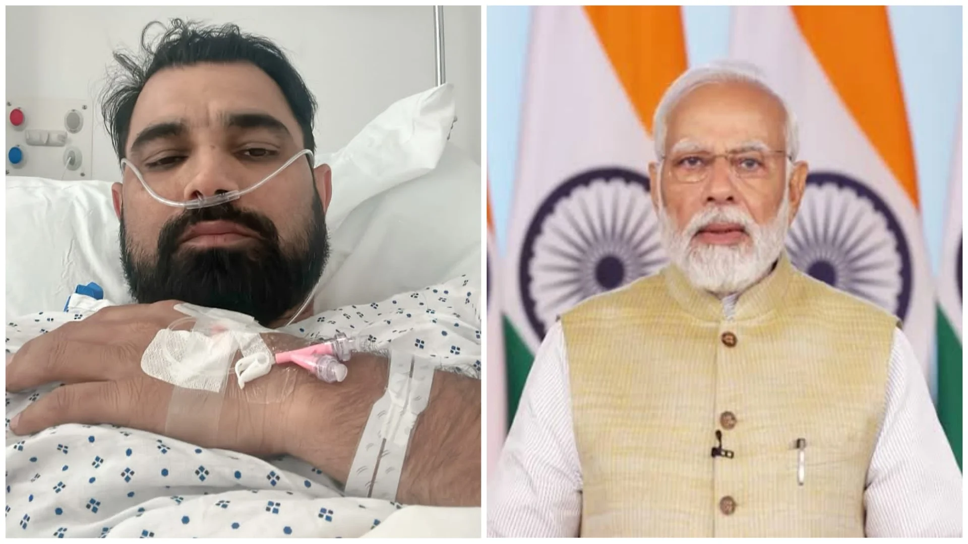 সফল গোড়ালির অস্ত্রোপচার, শামির দ্রুত আরোগ্য কামনা করলেন মোদি