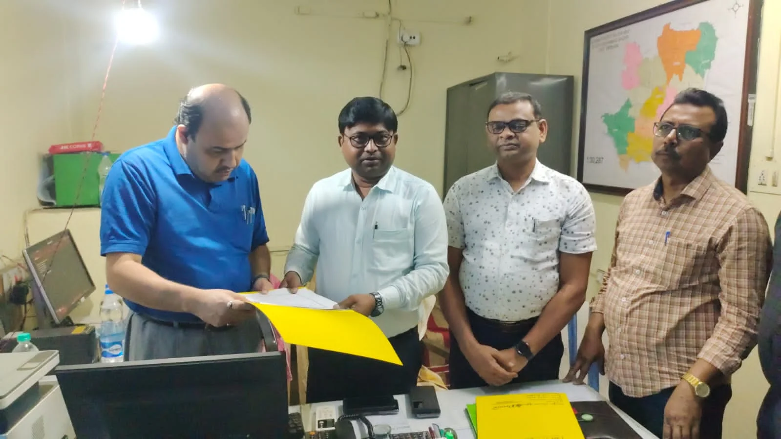 দেউচা পাঁচামি: প্রজেক্ট সাইট অফিস এবং পুনর্বাসনে জমি হস্তান্তর শুরু