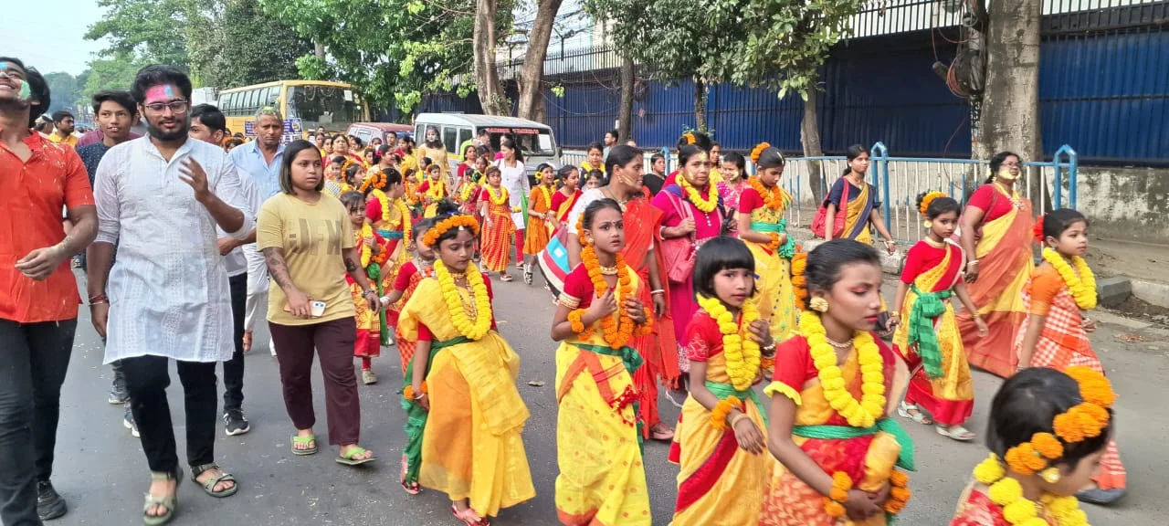 বিধান শিশু উদ্যানের জমজমাট বসন্তোৎসব