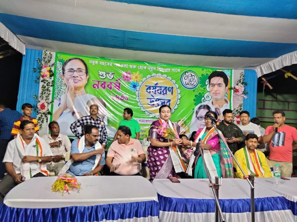 বাংলা নববর্ষ পালনের মাধ্যমে ভোটের জনসংযোগ তৃণমূলের
