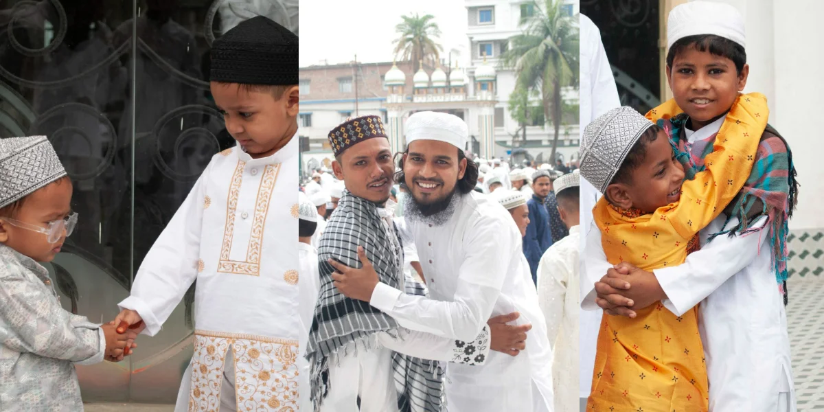 নিবরা ইজতেমা মসজিদে পালিত খুশির  ঈদ, নামায পড়লেন  চার হাজারের বেশি মুসল্লি