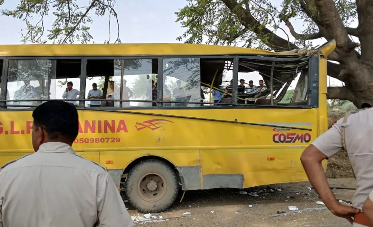মদ্যপ চালক! হরিয়ানায় স্কুলবাস দুর্ঘটনায় প্রাণহানি ৬ শিশুর, আহত ২০’র বেশি, শোকজ্ঞাপন মোদির