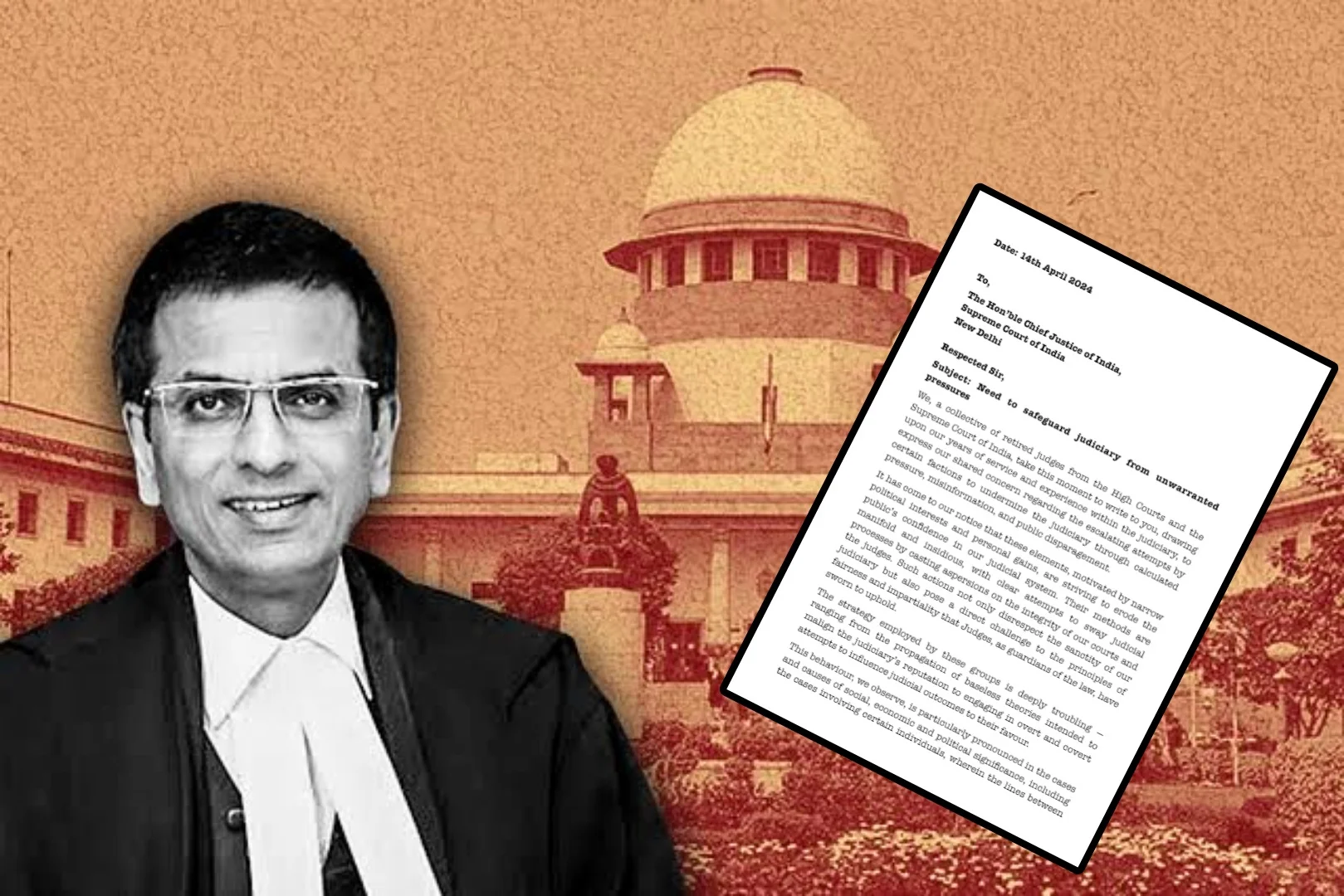 বিচার বিভাগকে দুর্বল করতে চাপ, CJI-কে চিঠি উদ্বিগ্ন বিচারপতিদের