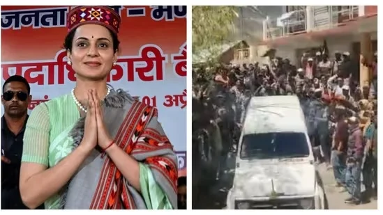 দলাই লামাকে নিয়ে মিমের জের প্রচারে বেরিয়ে বিক্ষোভের মুখে কঙ্গনা