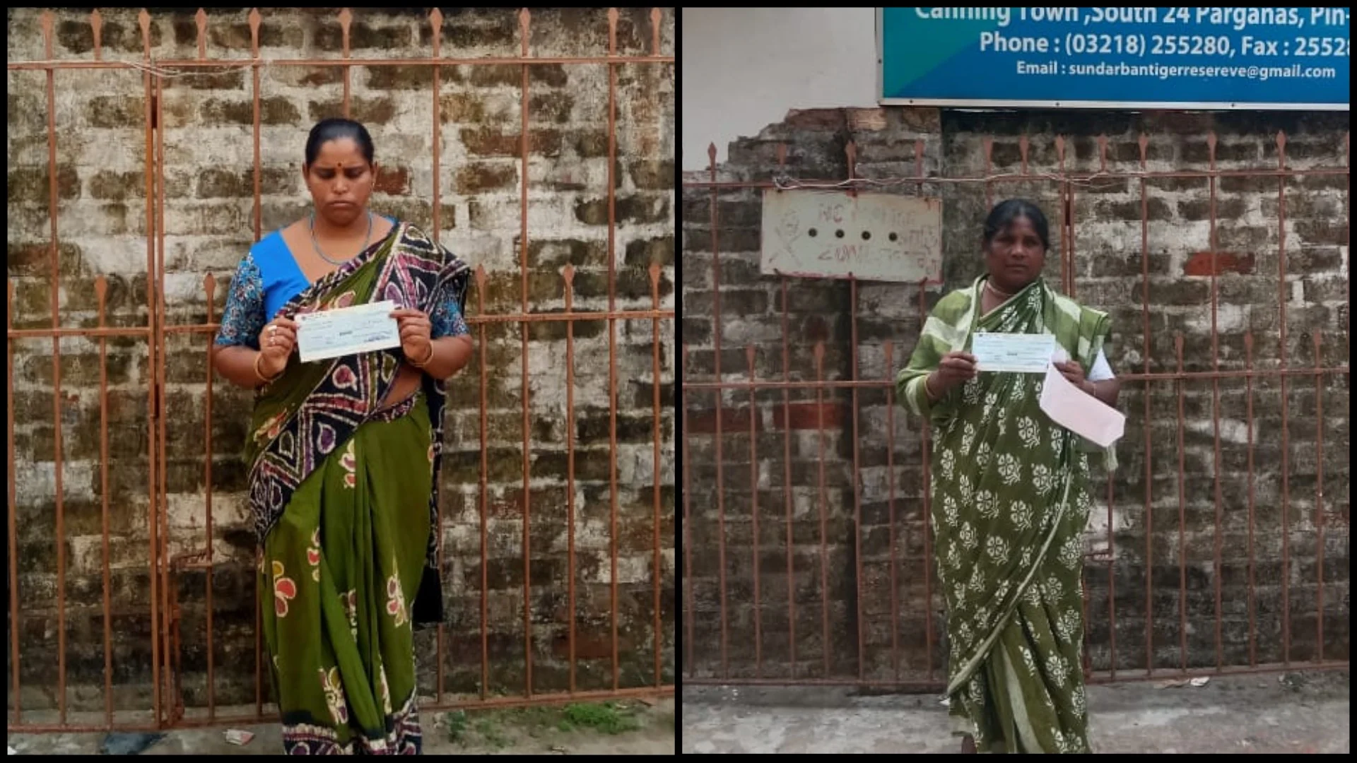 HC নির্দেশ: বাঘের কামড়ে মৃত দুই পরিবারের হাতে ৫ লক্ষ টাকার ক্ষতিপূরন তুলে দিল বন দফতর