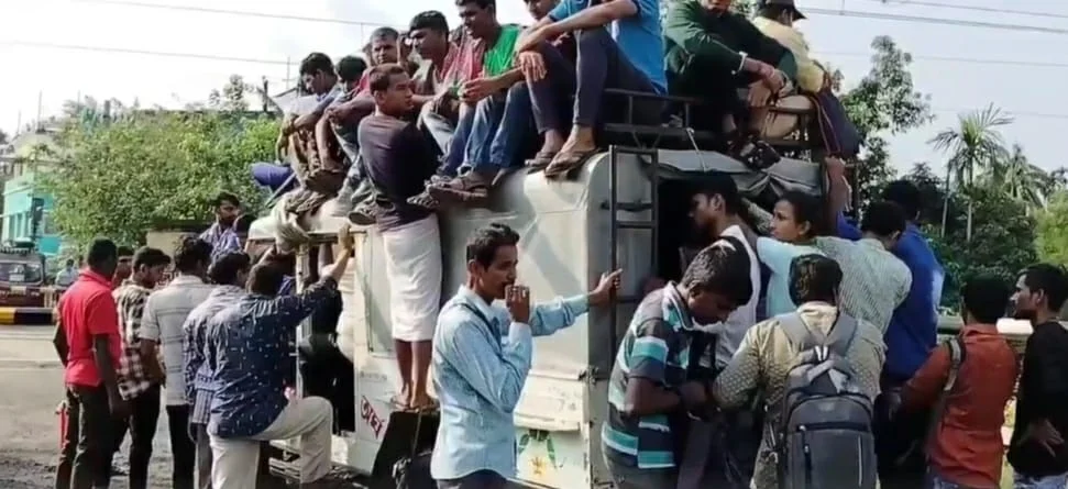 কর্মসংস্থান নেই, ভোট দিয়ে ভিন রাজ্যে পাড়ি দিল সুন্দরবনের কয়েকহাজার পরিযায়ী শ্রমিক