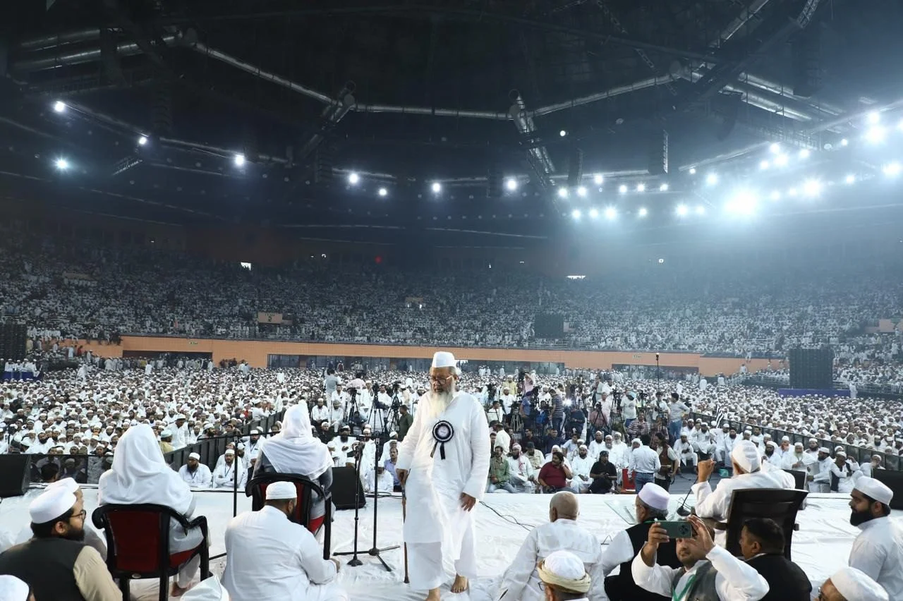 জমিয়তে উলামায়ে হিন্দের ডাকে 'ভারতীয় সংবিধান সুরক্ষা' শীর্ষক সম্মলনে জনসমুদ্র