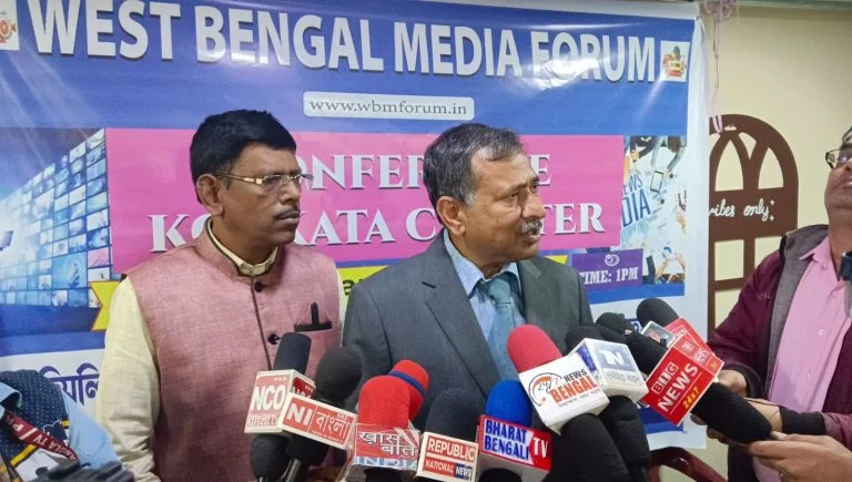 কলকাতায় ওয়েস্ট বেঙ্গল মিডিয়া ফোরামের বৈঠক, পথ দেখাচ্ছেন মলয় পীট