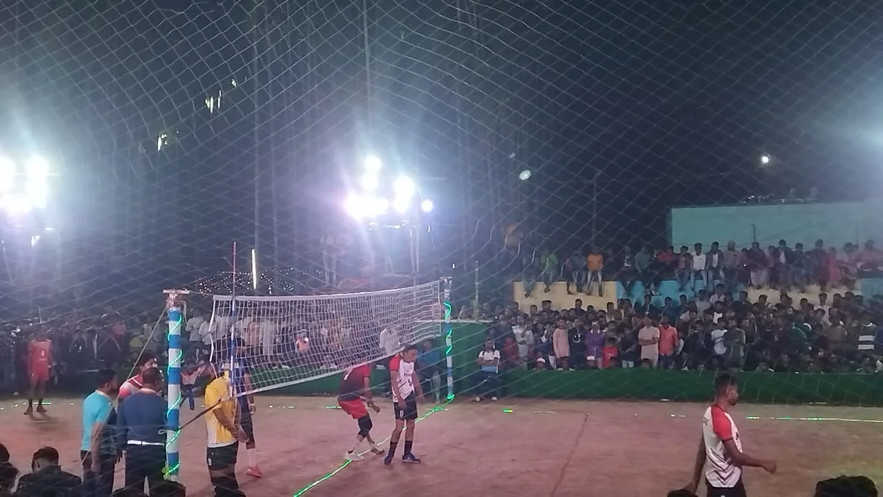 জয়নগরে ভলিবল টুর্নামেন্ট