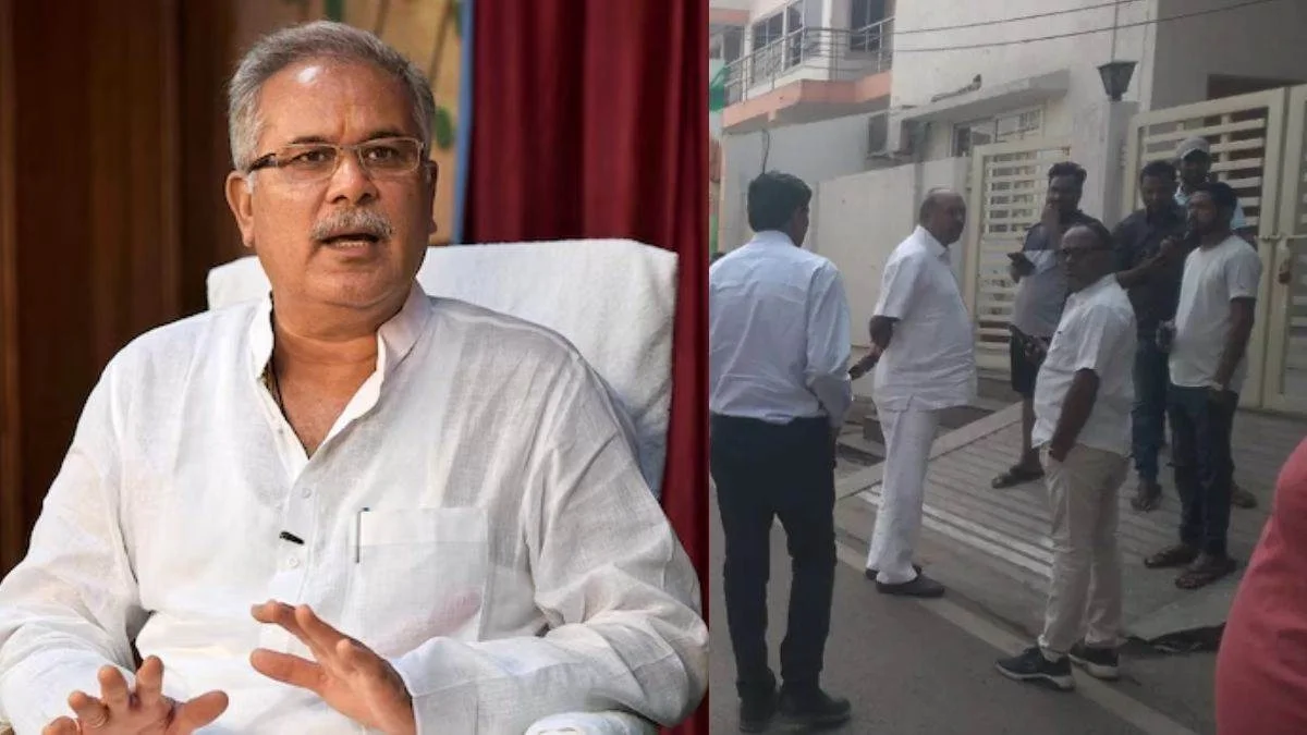 প্রাক্তন মুখ্যমন্ত্রীর বাড়িতে ইডির তল্লাশি, 'রাজনৈতিক ষড়যন্ত্র' দাবি বাঘেলের