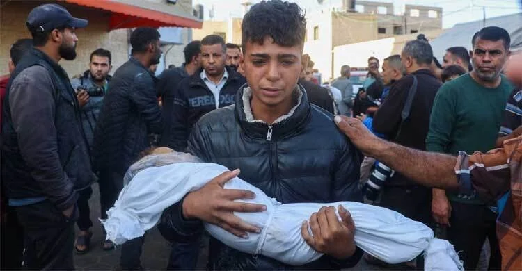 আল কুদস: ইসরাইলি গণহত্যার বিরুদ্ধে প্রতিবাদে লক্ষ লক্ষ মানুষ