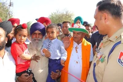 কৃষিমন্ত্রীকে প্রশ্ন করায় গ্রেফতার কৃষক নেতা নির্মল সিং সিধু