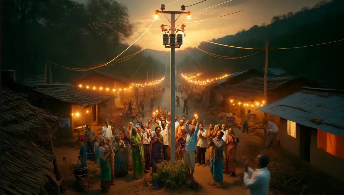 স্বাধীনতার পর প্রথম আলো পৌঁছোল ছত্তিশগড়ের ১৭টি গ্রামে