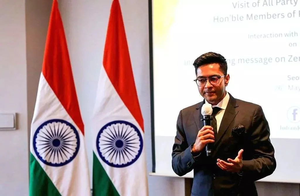 দক্ষিণ কোরিয়ার সিওলে সন্ত্রাসবিরোধী বার্তা অভিষেক বন্দ্যোপাধ্যায়ের