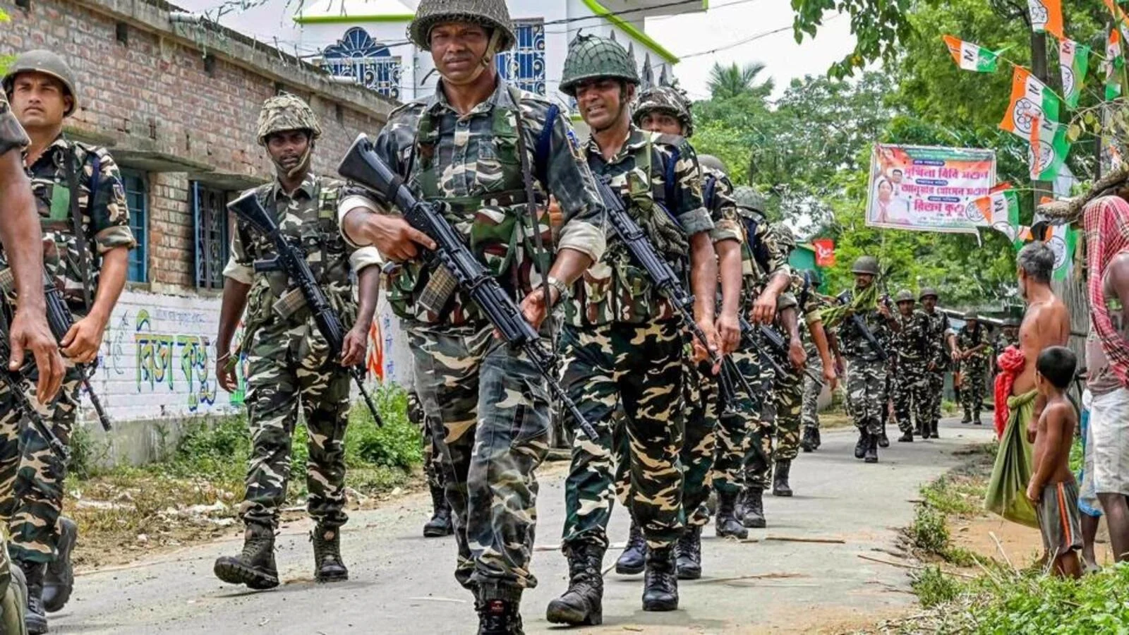 বাংলার একটি উপনির্বাচন কেন্দ্রে ২০ কোম্পানি কেন্দ্রীয় বাহিনী