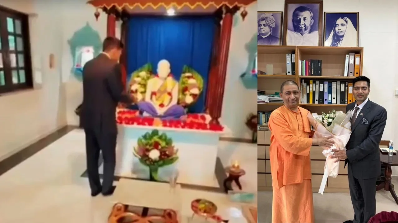 সিঙ্গাপুরের রাষ্ট্রদূত- স্বরাষ্ট্র প্রতিমন্ত্রীর সঙ্গে বৈঠক অভিষেকদের, শ্রদ্ধা জানালেন নেতাজি- শ্রীরামকৃষ্ণ-বিবেকানন্দকেও