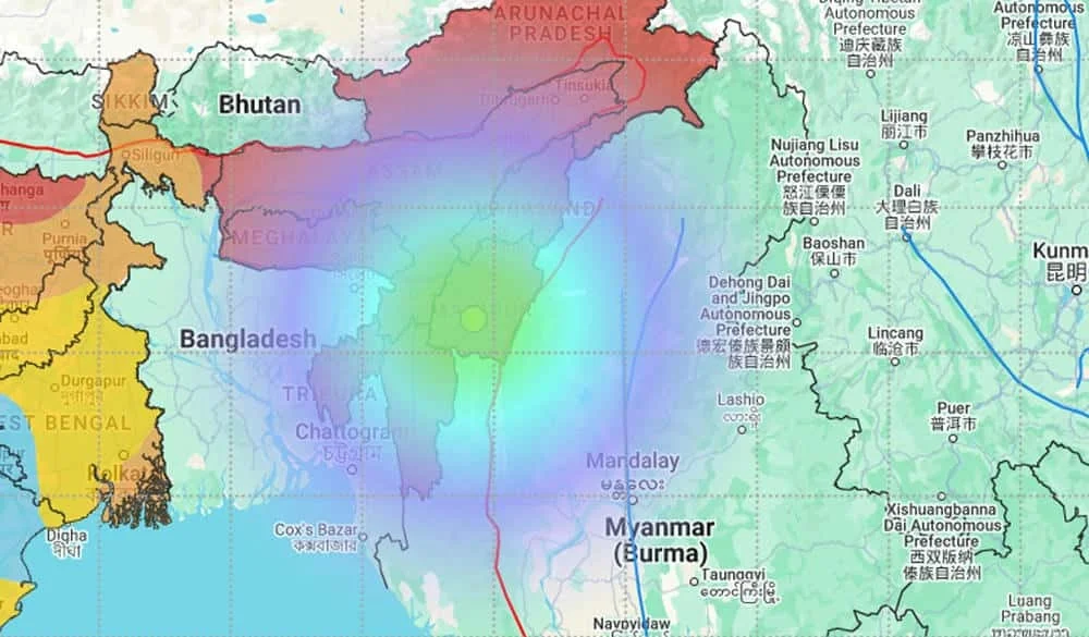 মণিপুরে ভূমিকম্প! কাঁপল মেঘালয় সহ পড়শি দেশ বাংলাদেশও