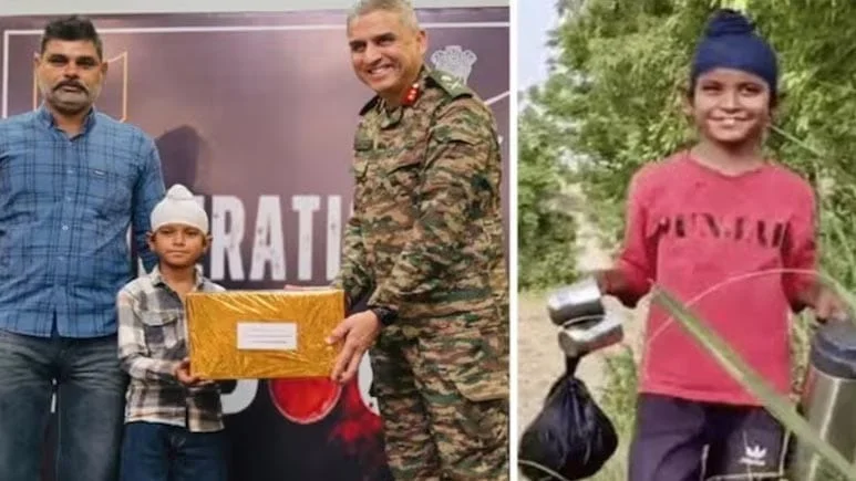 অপারেশন সিঁদুরের সময় সেনাবাহিনীর সেবা করেছে, ১০ বছরের কিশোরকে দেওয়া হল সর্বকনিষ্ঠ অসামরিক যোদ্ধার সম্মান