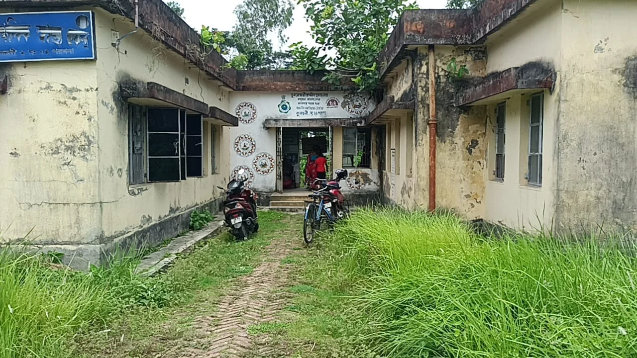 আগাছায় পরিপূর্ণ সুন্দরবনের প্রাথমিক স্বাস্থ্যকেন্দ্র, চিকিৎসার জন্য যেতে ভয় পাচ্ছেন স্থানীয়রা