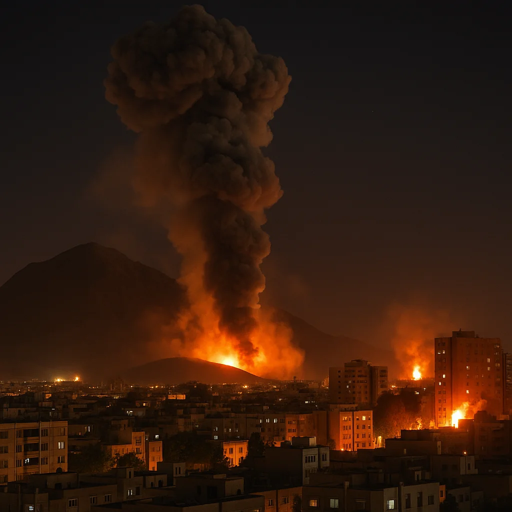 ইরানের ইসফাহানে ইসরাইলের হামলা, পারমাণবিক কেন্দ্রে আগুন, তেহরানে আতঙ্ক