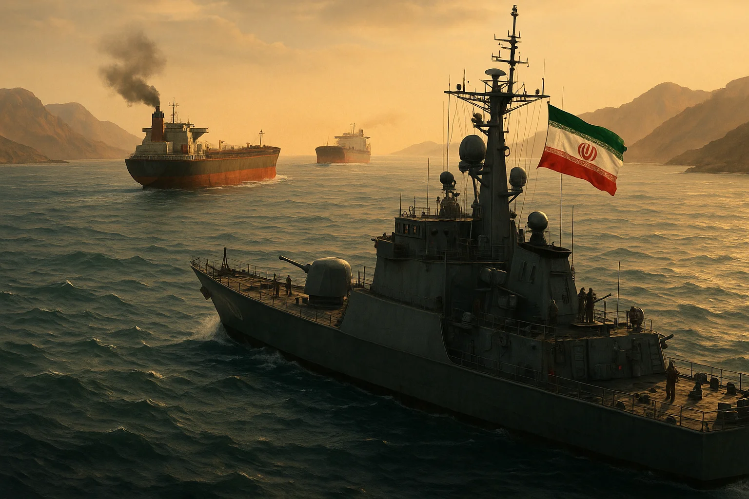 সামরিক মহড়ার মাঝে হরমুজ প্রণালী বন্ধের ঘোষণা দিল ইরান