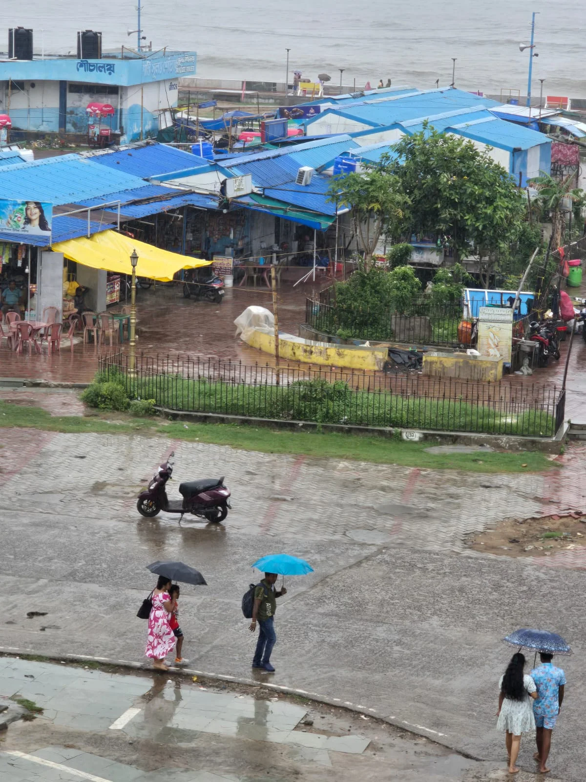 সকাল থেকেই দিঘায় বৃষ্টি, রথযাত্রা শুরু কিছুক্ষণ পরেই