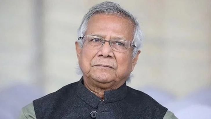 বিমান দুর্ঘটনায় শোকপ্রকাশ বাংলাদেশের প্রধান উপেদষ্টা ইউনূসের