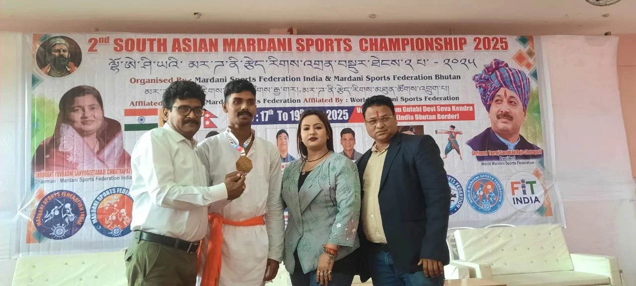 আন্তর্জাতিক মারদানী ক্যারাটে প্রতিযোগিতায় ক্যানিংয়ের প্রিয়াংশু পেলো রৌপ্য পদক