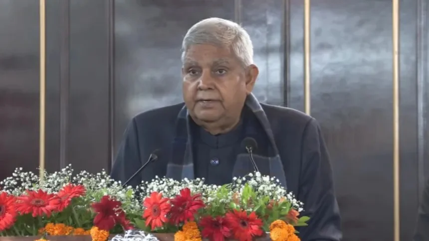 নৈনিতালে ভাষণ শেষে হঠাৎ অসুস্থ জগদীপ ধনখড়