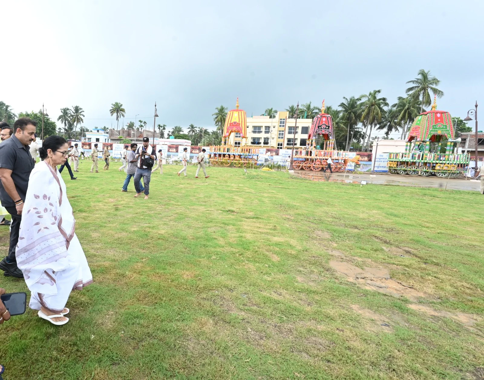 দিঘায় রথযাত্রা নিরাপত্তা পরিদর্শনে মুখ্যমন্ত্রী মমতা বন্দ্যোপাধ্যায়