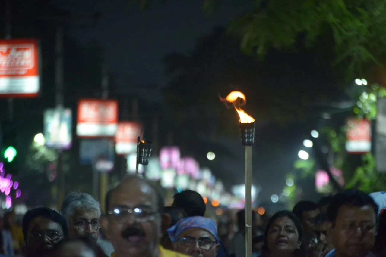 রবিবার কসবার গণধর্ষণের প্রতিবাদে নাগরিক সমাজের মিছিল