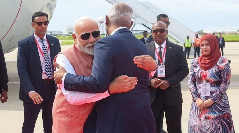 দু’দিনের মলদ্বীপ সফরে মোদি