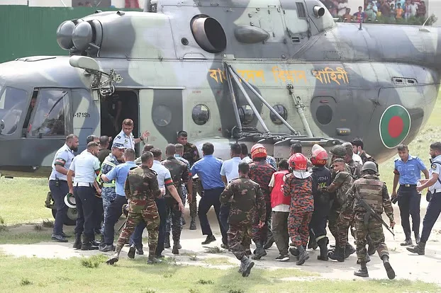উত্তরা মাইলস্টোন স্কুল অ্যান্ড কলেজ: বিমান দুর্ঘটনায় মৃত বেড়ে ১৯