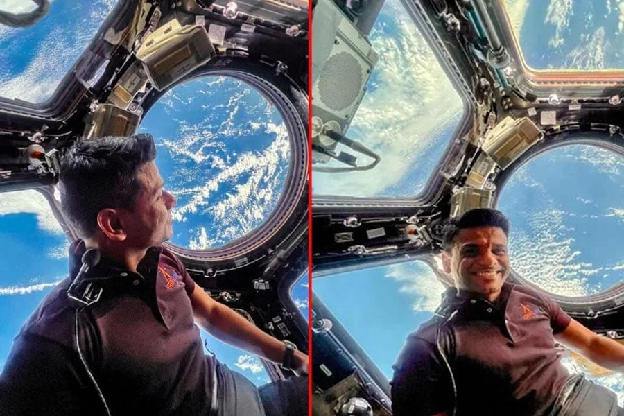 আন্তর্জাতিক মহাকাশ কেন্দ্রে ভারতীয় নভশ্চর, মিশন নিয়ে ইসরো প্রধানের সঙ্গে কথা শুক্লার