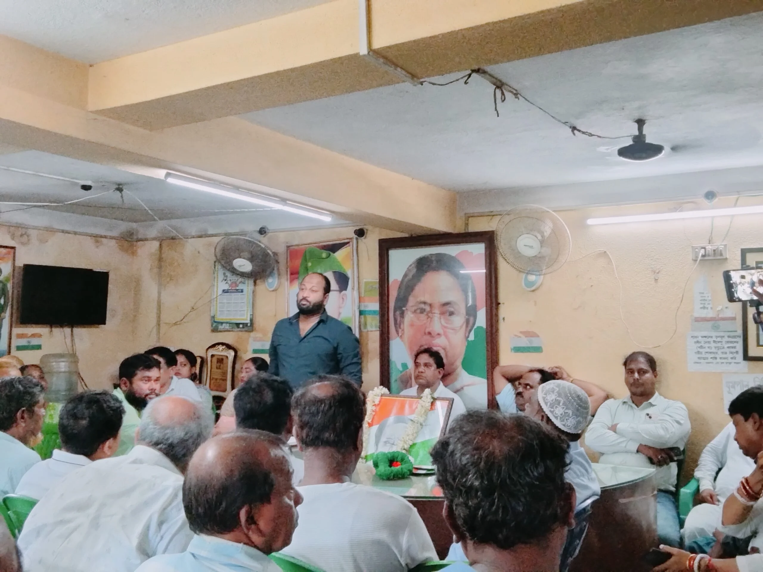 শাসনে ২১ জুলাই নিয়ে তৃণমূলের প্রস্তুতি মিটিং