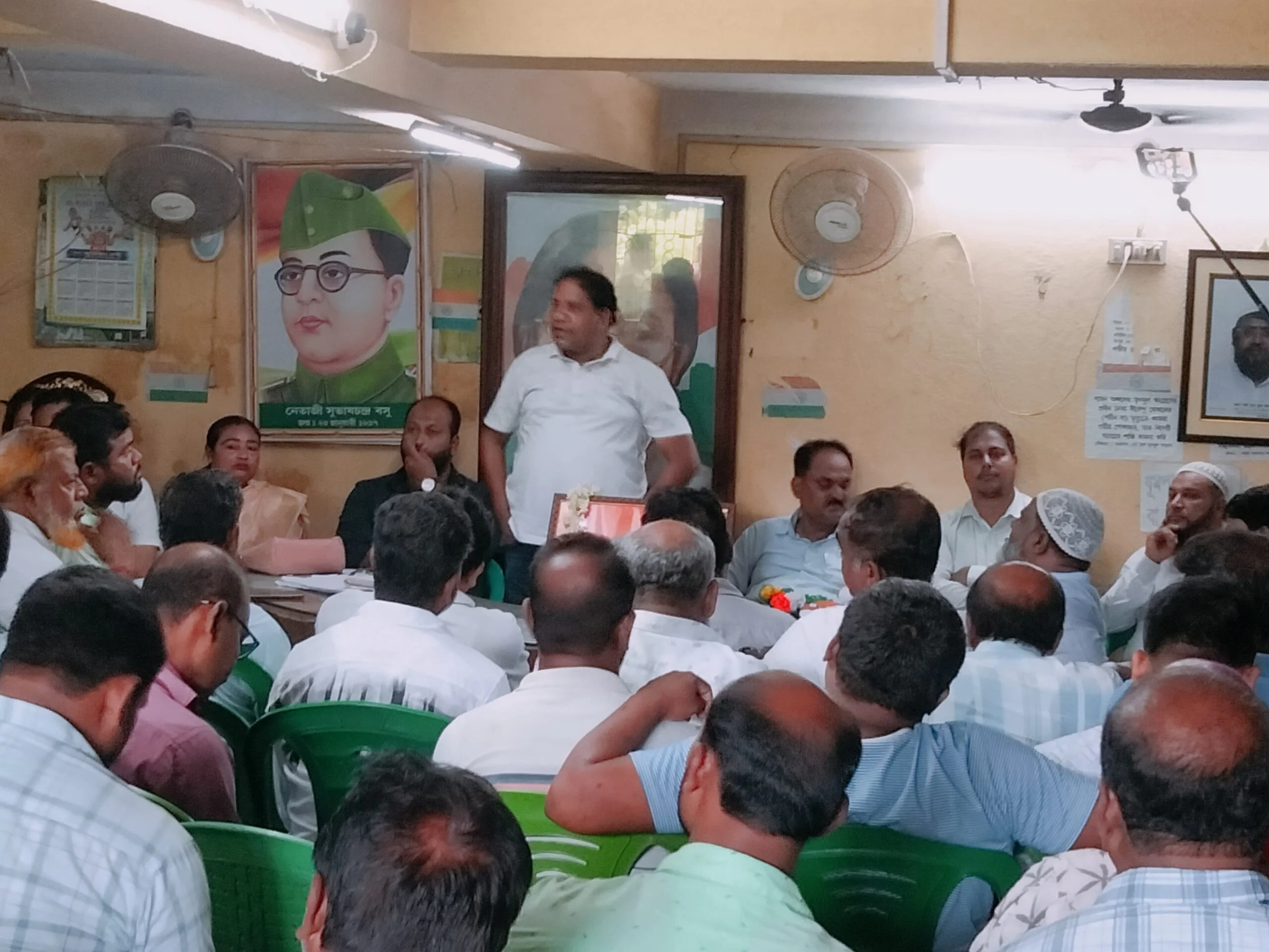 শাসনে ২১ জুলাই নিয়ে তৃণমূলের প্রস্তুতি মিটিং