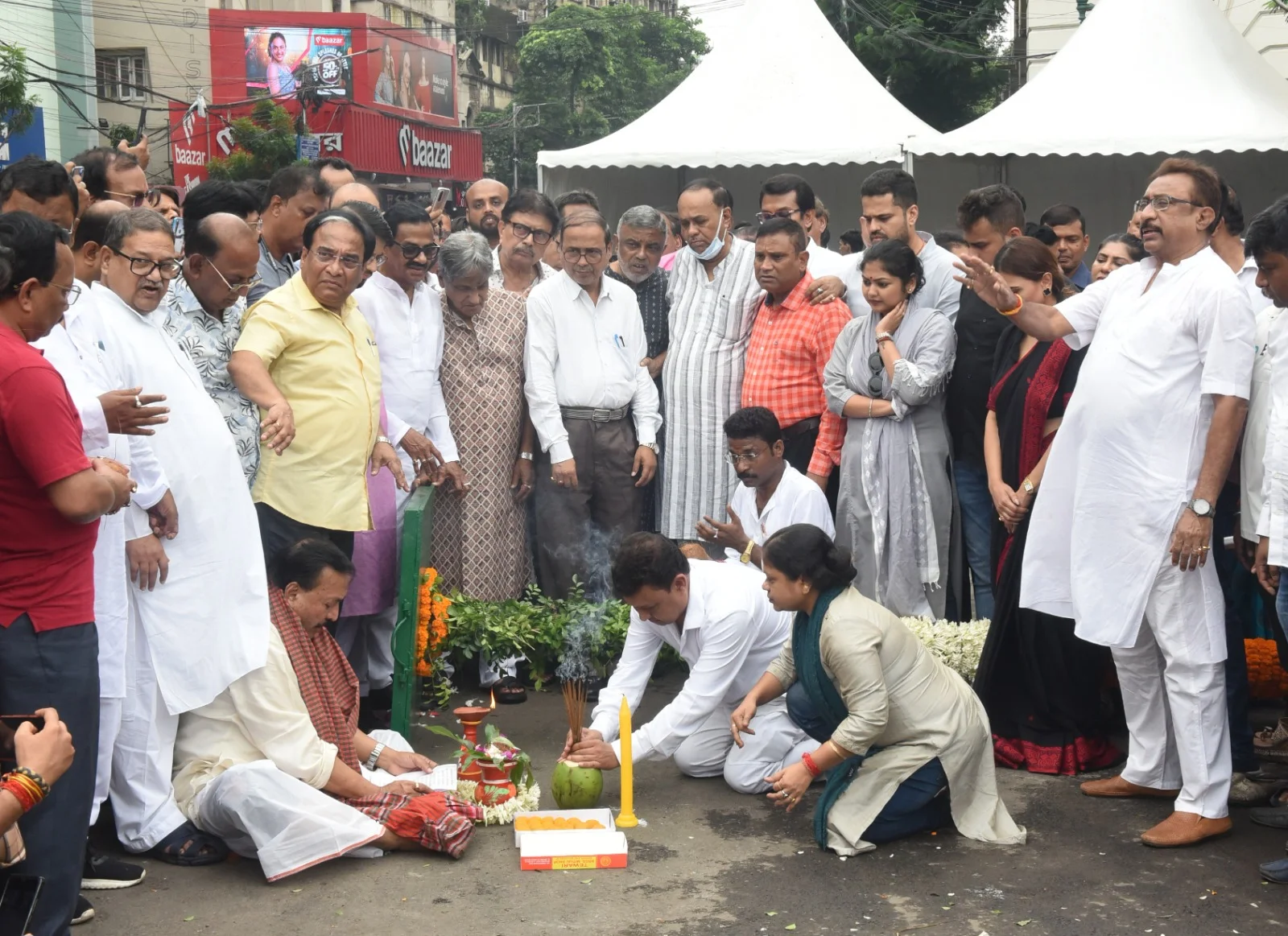 বিজেপি বাংলা ভাষা এবং বাঙালিদের ঘৃণার ঐক্যবদ্ধভাবে জবাব দেবে, খুঁটিপুজোয় এসে বিজেপিকে আক্রমণ সায়নীর