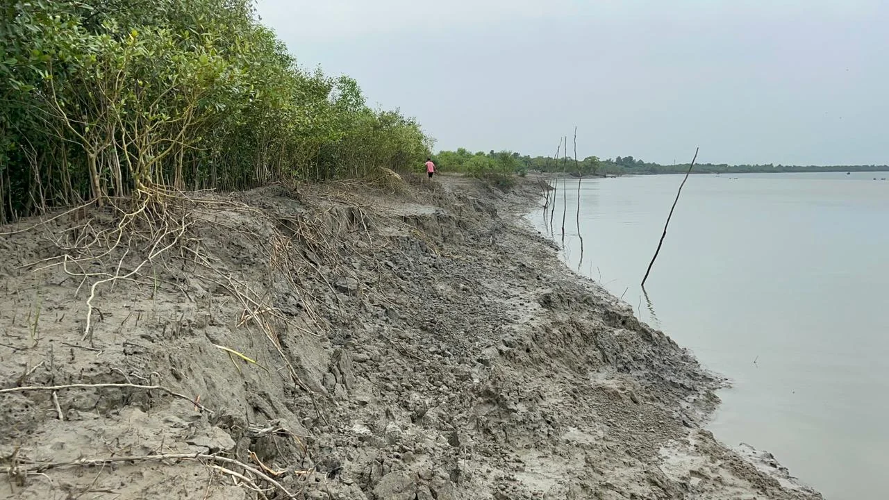 বিশ্বের বদ্বীপ সুন্দরবনের ভূমিক্ষয়